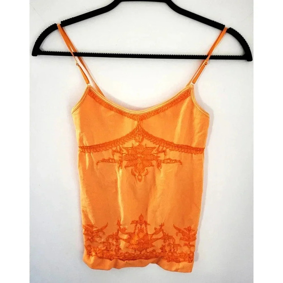 Shiva Shakti Orange Tank Top - Picture 1 of 6